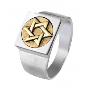 Star of David Ring in Sterling Silver by Rafael Jewelry Israelischen Unabhängigkeitstag