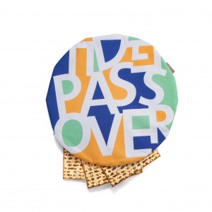Matzah Cover in Colorful Pesach Passover Print Matzatücher
