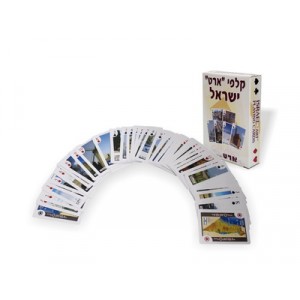 Deck of Playing Cards with Photos of Israeli Landmarks Spielwaren
