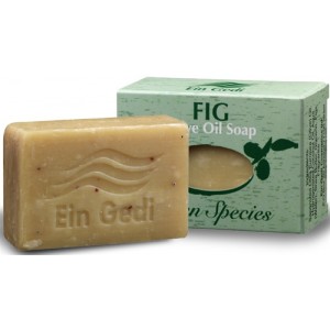 Fig Infused Olive Oil Soap Ein Gedi- Dead Sea Cosmetics