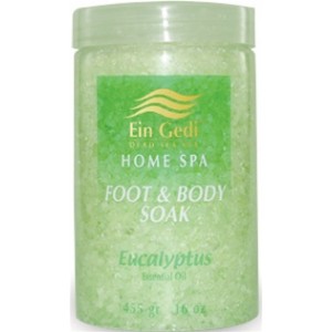 455 gr. Eucalyptus Foot & Body Soak Ein Gedi- Dead Sea Cosmetics