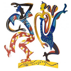 David Gerstein Swingers Dancers Sculpture David Gerstein Art