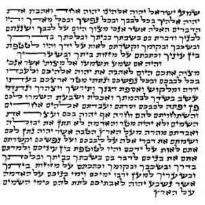 Ashkenazi (Ari) Mezuzah Scroll, 10 cm Mezuzah Scrolls/Parchments