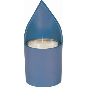 Memorial Candle Holder by Yair Emanuel - Blue  Kerzenständer