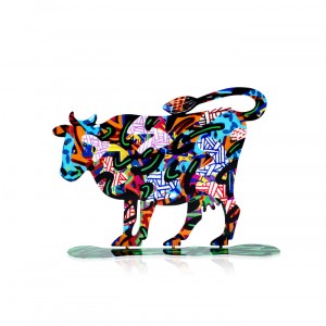 Shalva Cow by David Gerstein Israelische Kunst