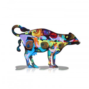 Tikvah Cow by David Gerstein Israelische Kunst