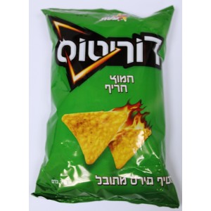 Elite Doritos Corn Chips with Sour and Spicy Flavoring (70gr) Koscheres aus Israel