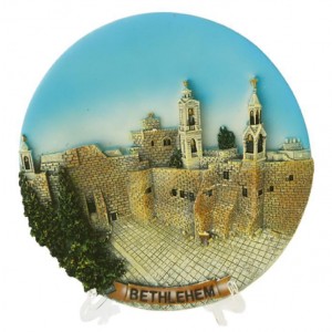Bethlehem Decorative Plate Jewish Souvenirs