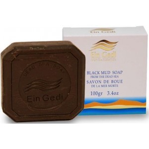 Dead Sea Black Mud Soap (100gr) Kosmetika & Totes Meer