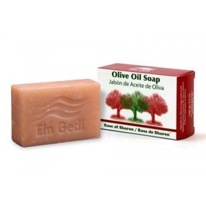 Rose of Sharon Scented Olive Oil Soap (100gr) Dead Sea Cosmetics