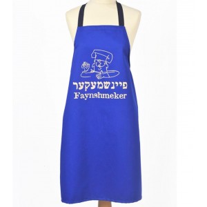 Apron in Blue with 