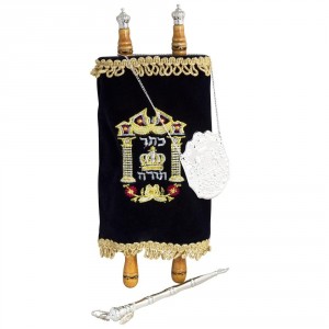  Large  Deluxe Replica Torah Scroll Synagoge