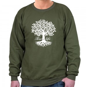 Tree of Life Sweatshirt (Variety of Colors to Choose From) Israelische Hoodies