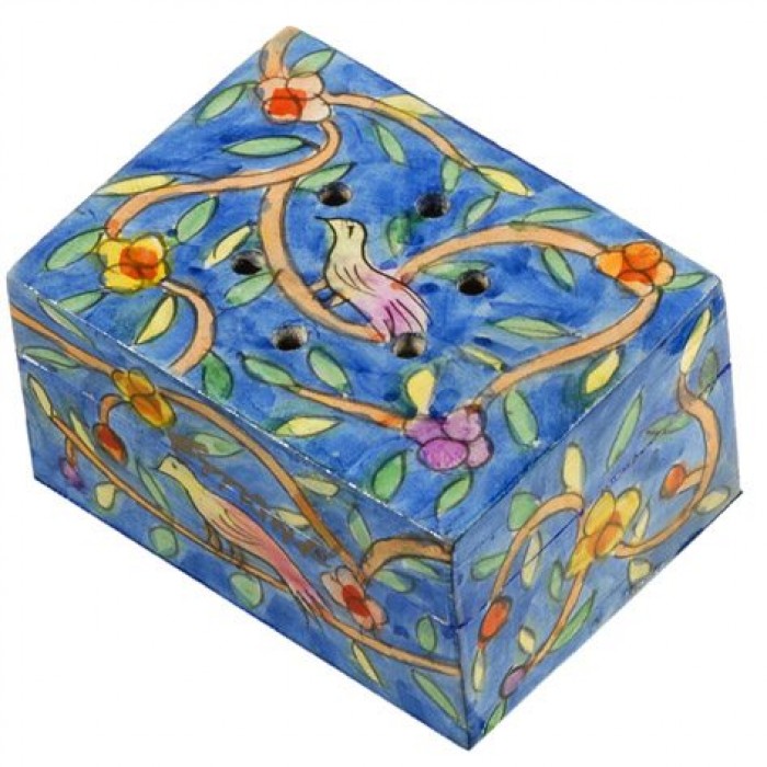 Yair Emanuel Havdalah Spice Box with Oriental Design (Includes Cloves)