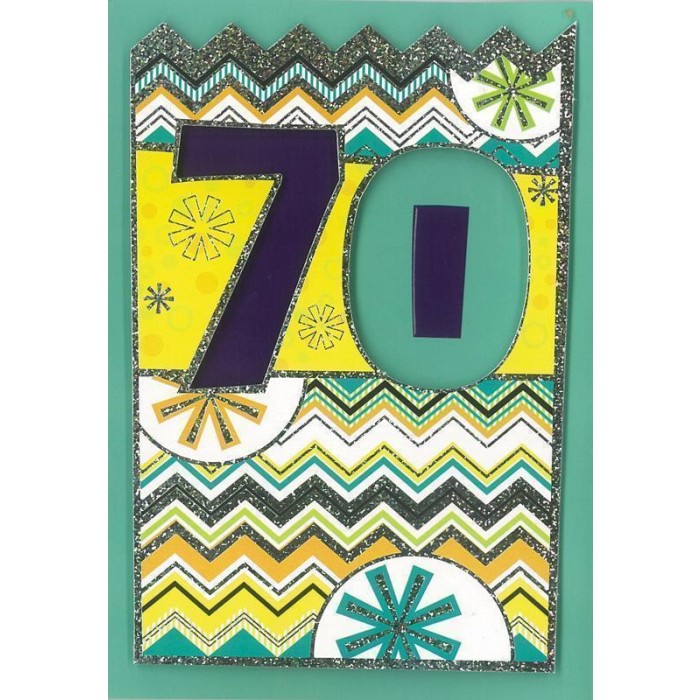 Birthday Card for 70th Birthday