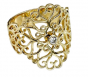 14k Yellow Gold Ring with Diamond and Heart Design Rafael Jewelry Designer