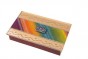 Glass Matchbox with Rainbow Motif & Shabbat