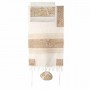 Yair Emanuel goldener Tallit aus Baumwolle mit Stickerei