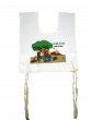 Children’s Tzitzit Garment with Hebrew Text, Children and Landscape