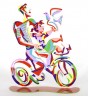 David Gerstein Weekend Ride Bike Rider Sculpture