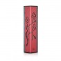 Rose on Charcoal Almond Blossom Design Mezuzah by Shraga Landesman