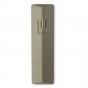 Concrete Mezuzah with Recessed Hebrew Letter Shin by ceMMent
