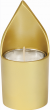 Memorial Candle Holder in Gold by Yair Emanuel 