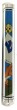 Children’s Mezuzah with Hebrew Letter Shin and Cartoon Scene for 12cm Scroll