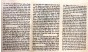 Parchment Megillat Esther Scroll with Hebrew Text in Sephardic Vellish Script