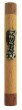 Two-Tone Wood Mezuzah with Pewter Divine Name in Hebrew and Jerusalem Walls