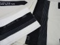 Wool Tallit with Black Stripes by Galilee Silks