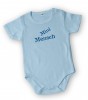 Light Blue Onesie with ‘Mini Mensch’ in English by Barbara Shaw