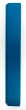 Turquoise Blue Anodized Aluminum Mezuzah with Stairs by Adi Sidler