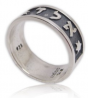 Ring with Divine Name of Hashem, "Ald", in Sterling Silver
