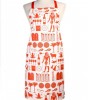Apron with Pharaoh Print in Red
