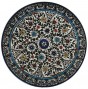 Armenian Ceramic Plate with Floral Anemones Motif
