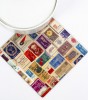 Trivet with Israeli Stamps Design