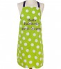 Apron in Green with "Beste Baleboste" in Cotton