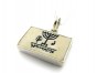 Jerusalem Stone Pendant with 'Shalom Al Yisrael' Synagogue Motif