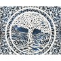 David Fisher Laser-Cut Paper Round Tree of Life/Eitz Chaim (Variety of Colors)